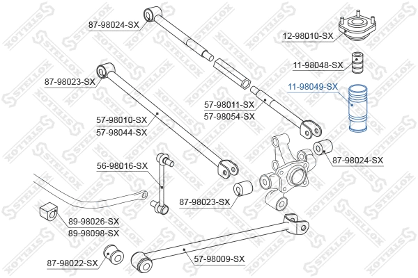 Protective Cap/Bellow, shock absorber
