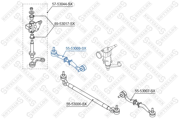 Centre Rod Assembly