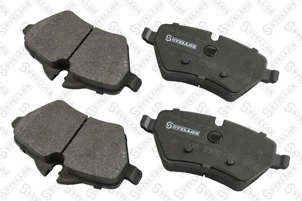 Brake Pad Set, disc brake (000 290B-SX)