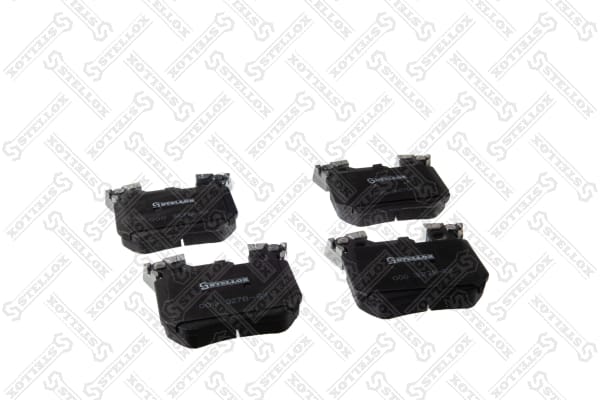 Brake Pad Set, disc brake (000 327B-SX)