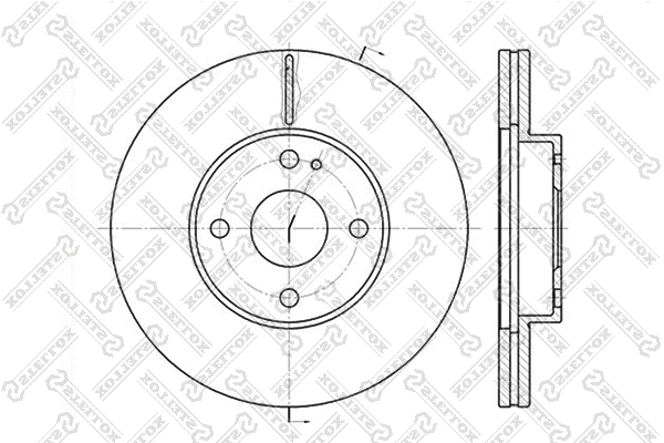 Brake Disc (6020-3230V-SX)
