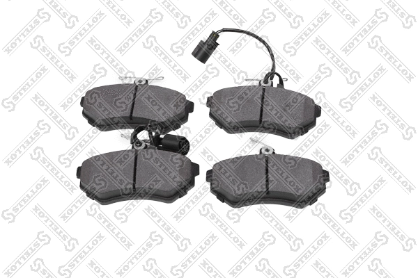 Brake Pad Set, disc brake (145 062B-SX)