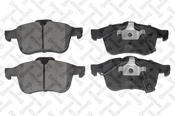 Brake Pad Set, disc brake (000 261B-SX)
