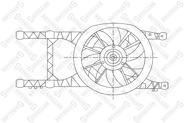 Fan, engine cooling (29-99012-SX)