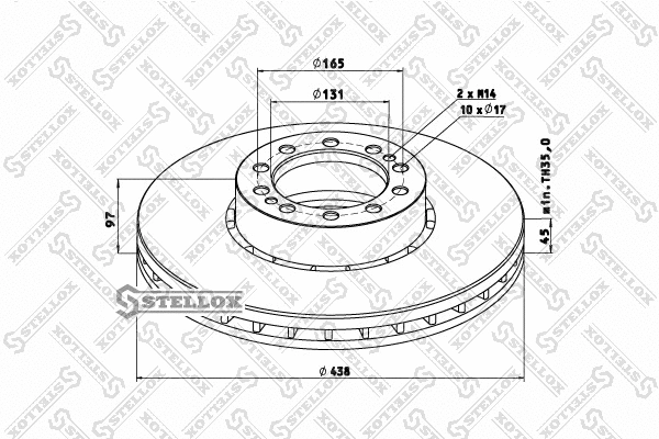 Brake Disc (85-00747-SX)