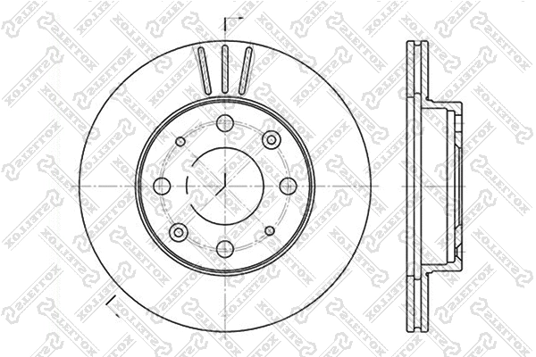 Brake Disc (6020-2605V-SX)