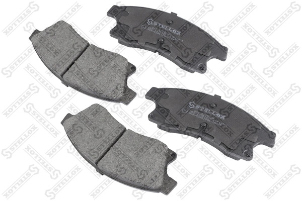 Brake Pad Set, disc brake (000 024B-SX)