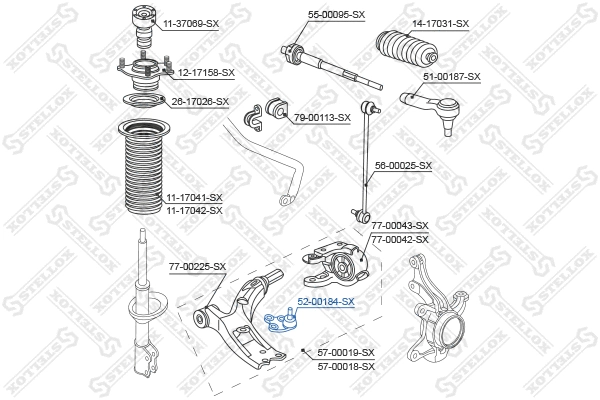 Ball Joint (52-00184-SX)