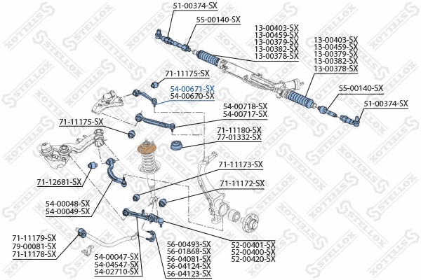 Control/Trailing Arm, wheel suspension