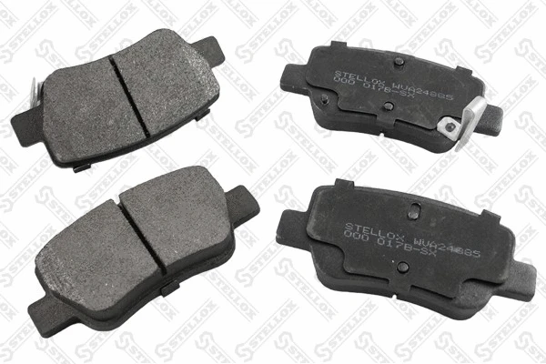 Brake Pad Set, disc brake (000 017B-SX)