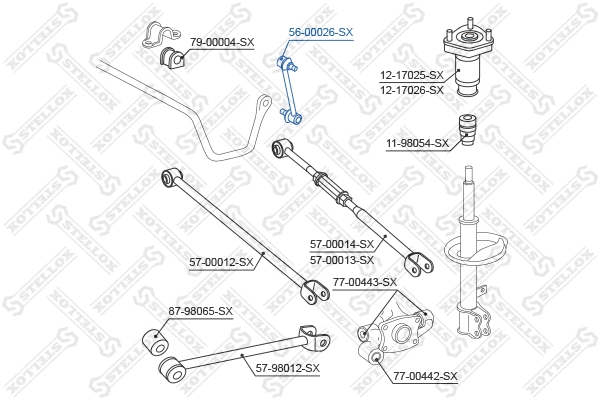 Link/Coupling Rod, stabiliser bar