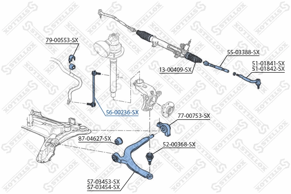 Link/Coupling Rod, stabiliser bar
