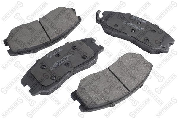 Brake Pad Set, disc brake (000 033B-SX)