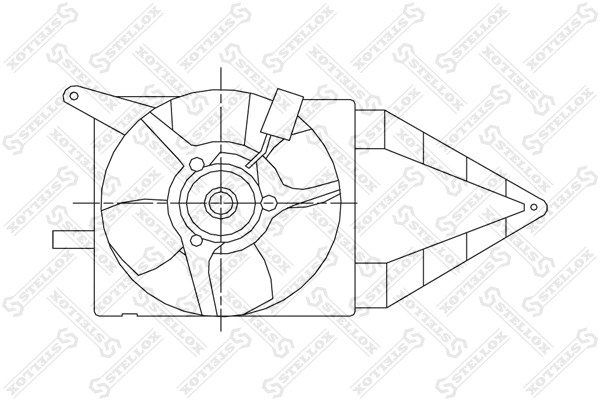 Fan, engine cooling (29-99246-SX)