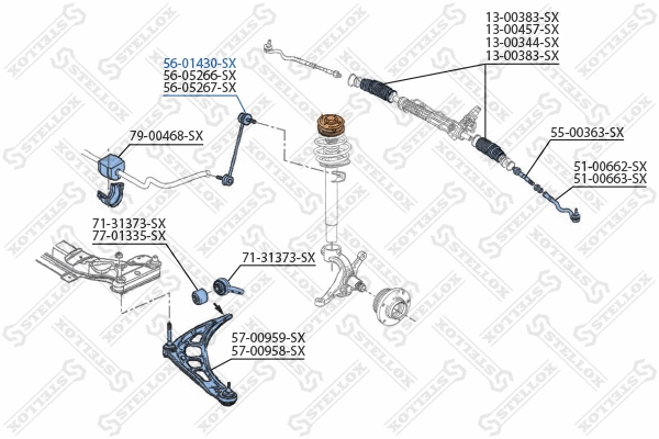 Link/Coupling Rod, stabiliser bar