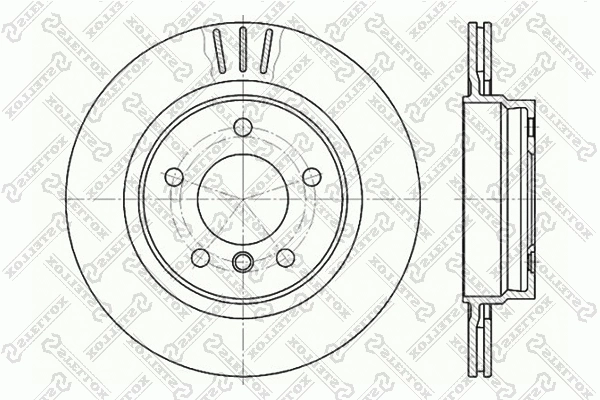 Brake Disc (6020-1541V-SX)