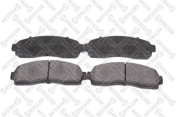 Brake Pad Set, disc brake (000 727B-SX)