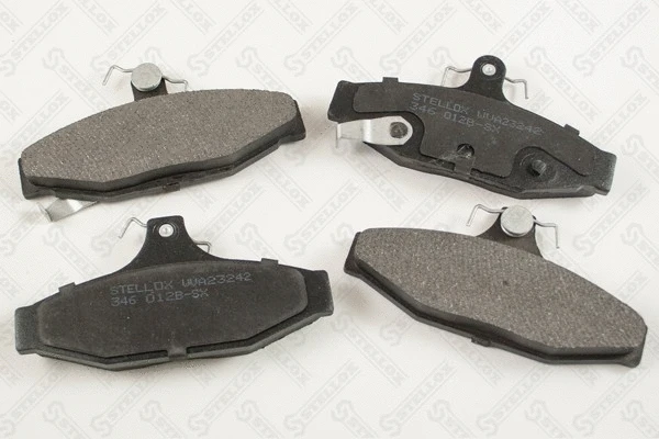 Brake Pad Set, disc brake (346 012B-SX)