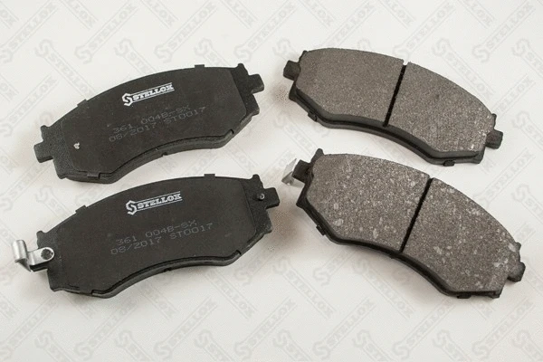 Brake Pad Set, disc brake (361 004B-SX)