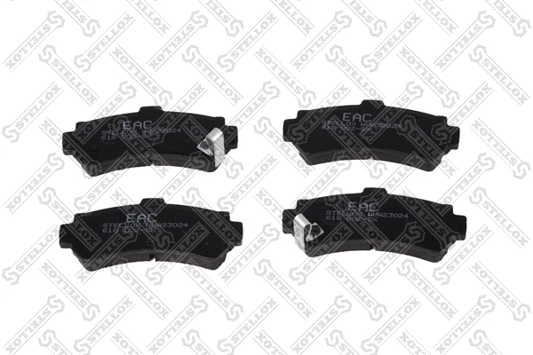 Brake Pad Set, disc brake (618 002-SX)