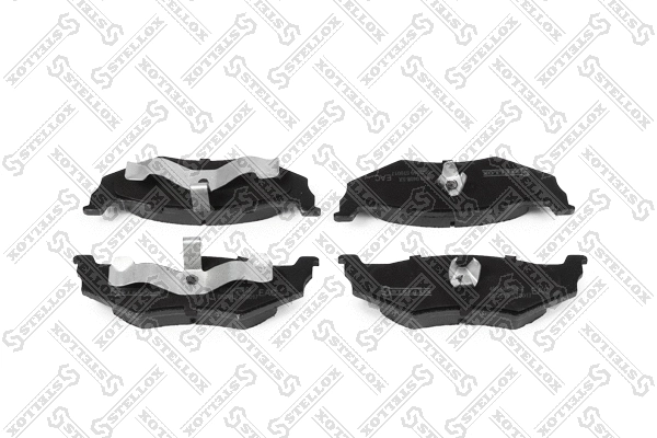 Brake Pad Set, disc brake (493 040B-SX)