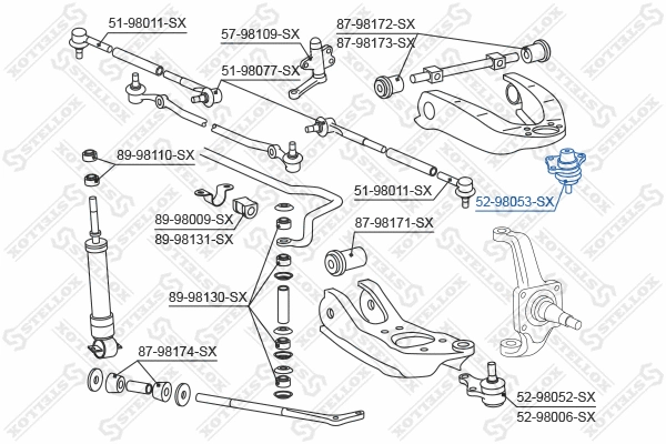 Ball Joint (52-98053-SX)