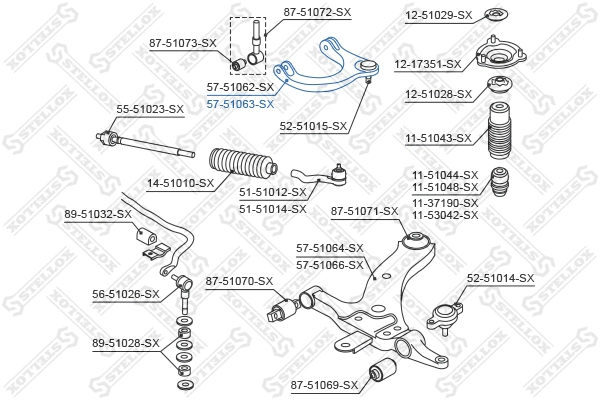 Control/Trailing Arm, wheel suspension