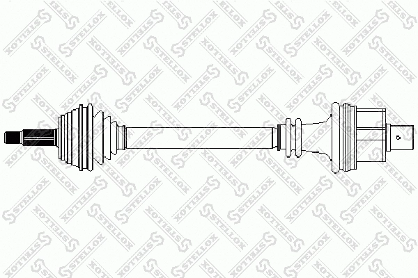 Drive Shaft (158 1770-SX)