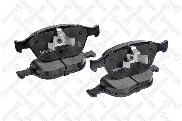 Brake Pad Set, disc brake (995 000B-SX)