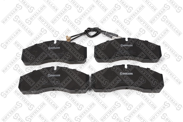 Brake Pad Set, disc brake (662 012B-SX)