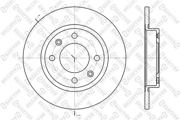 Brake Disc (6020-3716-SX)
