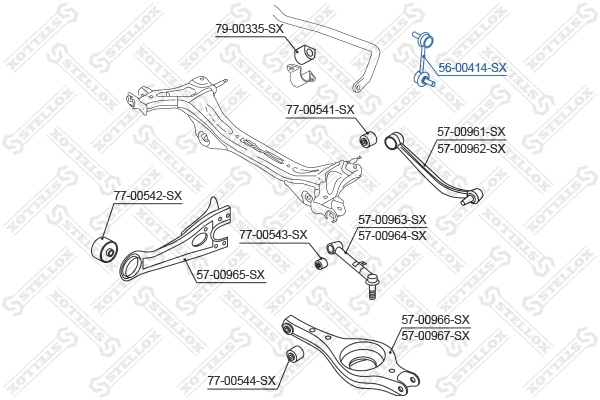 Link/Coupling Rod, stabiliser bar