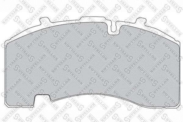 Brake Pad Set, disc brake (85-01430-SX)