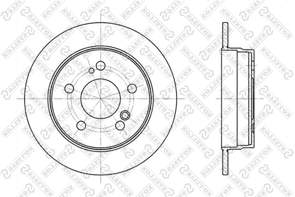 Brake Disc (6020-3307-SX)