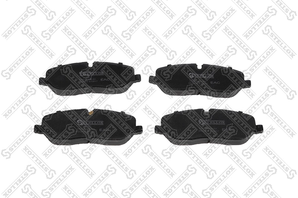 Brake Pad Set, disc brake (1169 000B-SX)