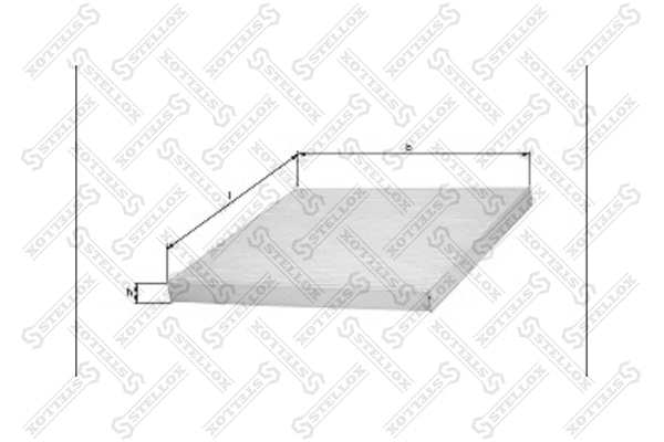 Filter, cabin air (71-10078-SX)