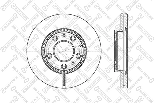 Brake Disc (6020-3241V-SX)