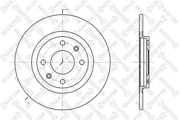 Brake Disc (6020-9914-SX)