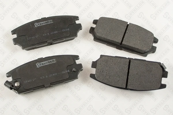 Brake Pad Set, disc brake (367 012B-SX)