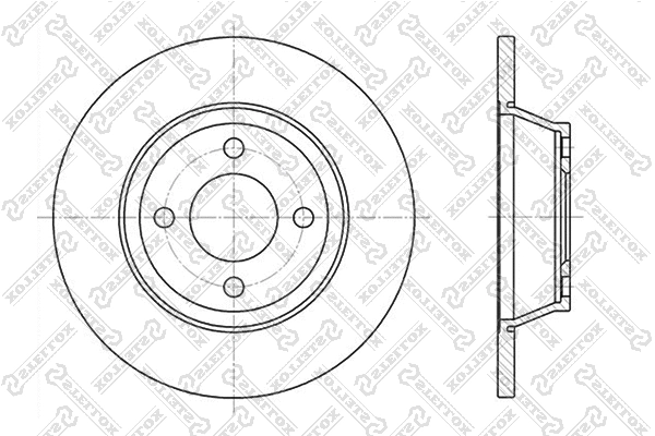 Brake Disc (6020-4741-SX)