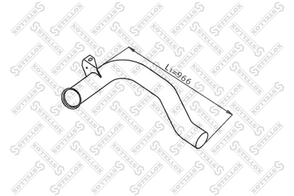 Exhaust Pipe (82-03789-SX)
