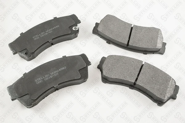 Brake Pad Set, disc brake (000 061B-SX)