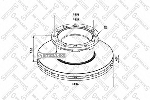 Brake Disc (85-00792-SX)