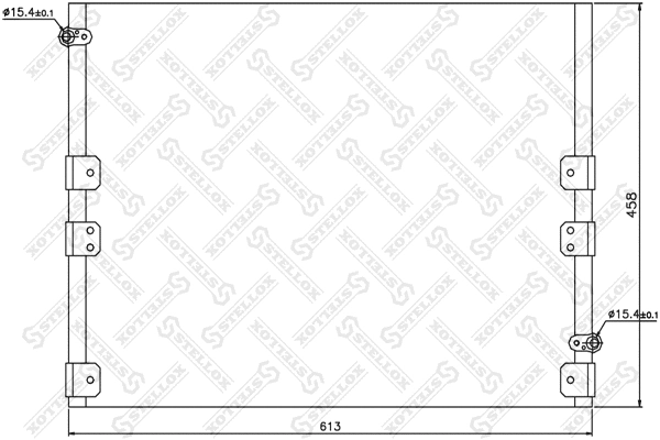Condenser, air conditioning (10-45157-SX)