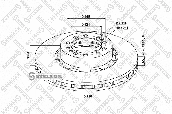 Brake Disc (85-00748-SX)