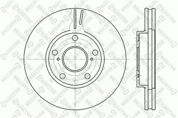Brake Disc (6020-4549V-SX)