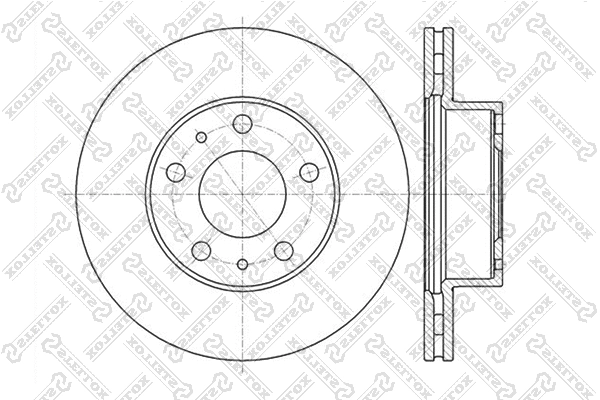 Brake Disc (6020-9945V-SX)