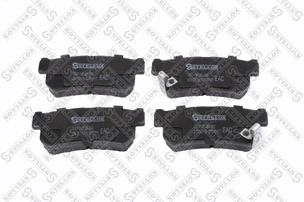 Brake Pad Set, disc brake (757 062B-SX)