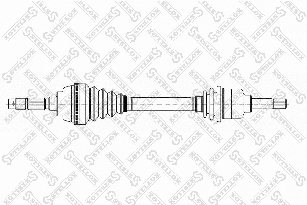 Drive Shaft (158 1035-SX)