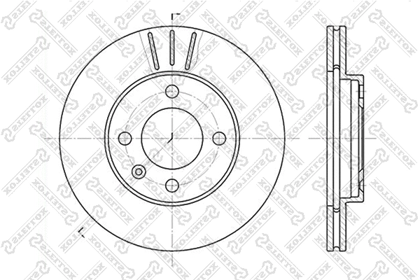 Brake Disc (6020-4724V-SX)